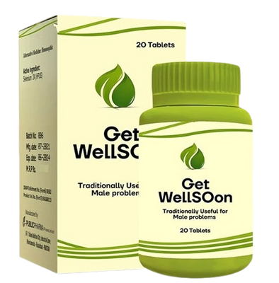 Get Well Soon Herbal Tablets – Male Wellness Support (20 Tablets)